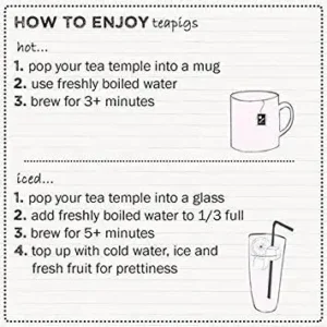 Teapigs Chocolate Flake, 15 Tea Bags 37.5g, brewing instructions, available at teas.co.uk