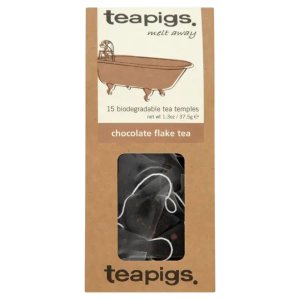 Teapigs Chocolate Flake, 15 Tea Bags 37.5g, Black Tea, Teapigs Limited. Sold by Teas.co.uk.