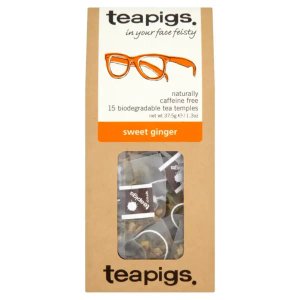 Teapigs Sweet Ginger, 15 Tea Bags, 37.5g, English Tea, Teapigs Limited. Sold by Teas.co.uk.
