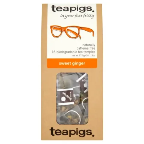 Teapigs Sweet Ginger, 15 Tea Bags, 37.5g