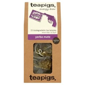 Teapigs Yerba Mate, 15 Tea Bags 37.5g, front of box, available at teas.co.uk
