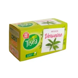 Tisea Verveine Infusion, 25 Tea Bags 40g, side, available at teas.co.uk
