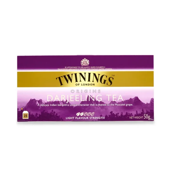Www-Teas-Co-Uk-Twinings-Darjeeling-Tea-International-Blend-25-Tea-Bags-50G-0721866406453-Uk-Packaging-Front-Shot Twinings Darjeeling Tea (International Blend), 25 Tea Bags 50G