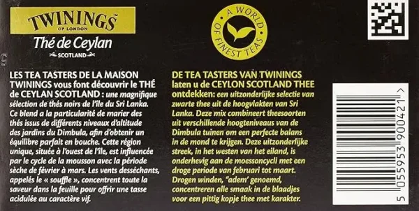 Www-Teas-Co-Uk-Twinings-Scotlands-Ceylon-Tea-International-Blend-20-Tea-Bags-40G-5055953902586-Ingredients-Info Twinings Scotland'S Ceylon Tea (International Blend), 20 Tea Bags 40G