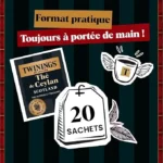 Twinings Scotland's Ceylon Tea (International Blend), 20 Tea Bags 40g, product information panel, available at teas.co.uk