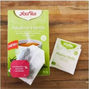 Yogi Tea Organic Alkaline Herbs, 17 Tea Bags 35.7g, lifestlye 1, available at teas.co.uk