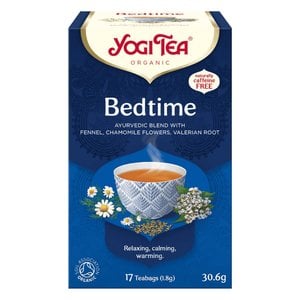 Yogi Tea Organic Bedtime, 17 Tea Bags 30.6g, Fruit and Herbal Tea, Yogi Tea GmbH. Sold by Teas.co.uk.