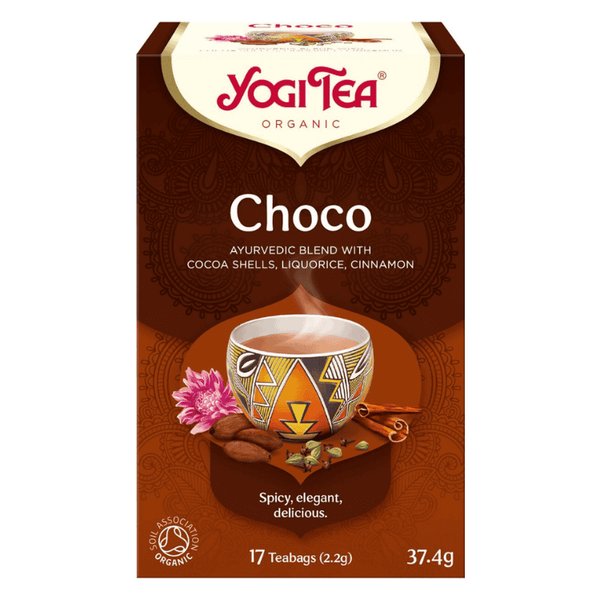 The Standard Cup (Yogi Tea Organic Choco) 1 Yogi Tea Organic Choco, 17 Tea Bags 37.4G, Fruit And Herbal Tea, Yogi Tea Gmbh. Sold By Teas.co.uk.