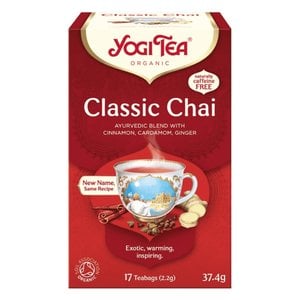 Yogi Tea Organic Classic Chai, 17 Tea Bags 37.4g, Chai, Yogi Tea GmbH. Sold by Teas.co.uk.