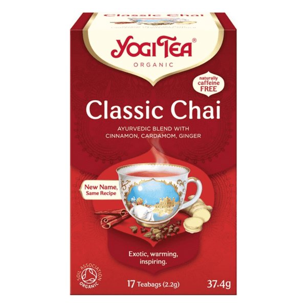 Chai Overnight Oats 1 Yogi Tea Organic Classic Chai, 17 Tea Bags 37.4G, Chai, Yogi Tea Gmbh. Sold By Teas.co.uk.