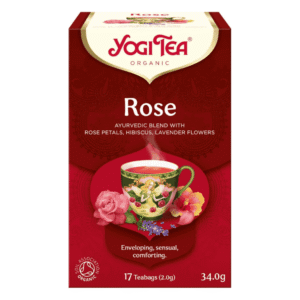 Yogi Tea Organic Rose, 17 Tea Bags 34g