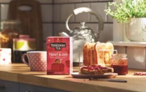 Yorkshire Tea Toast and Jam, 40 Tea Bags 125g, lifestyle kitchen setting, available at teas.co.uk
