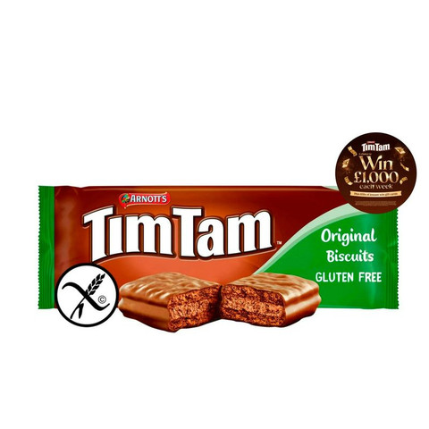 Arnott's Tim Tam 7 x Gluten Free Original Chocolatey Biscuits, 150g