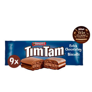 Arnott's Tim Tam Extra Chocolaty Biscuits, 200g
