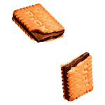 Bahlsen Pick Up! Milk Chocolate Biscuit Bars Multipack, 5 Pack 140g, pack shot 3, available at teas.co.uk