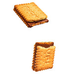 Bahlsen PiCK UP! Salted Caramel Biscuit Bars, 5 Pack, pack shot 3, available at teas.co.uk