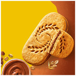 Belvita Sandwich Chocolate Hazelnut Breakfast Biscuits, 253g, pack shot 3, available at teas.co.uk