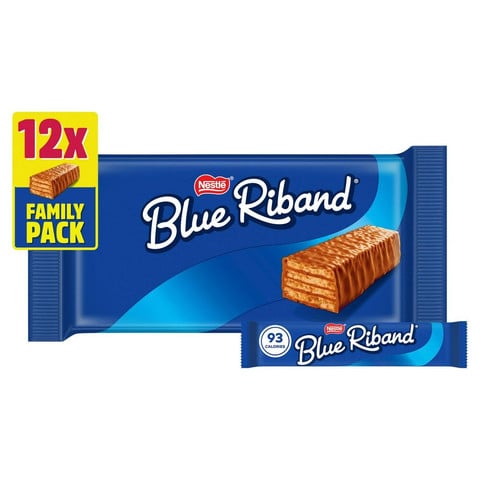 Blue Riband Milk Chocolate Wafer Biscuit Bar Multipack, 12 Pack 216g