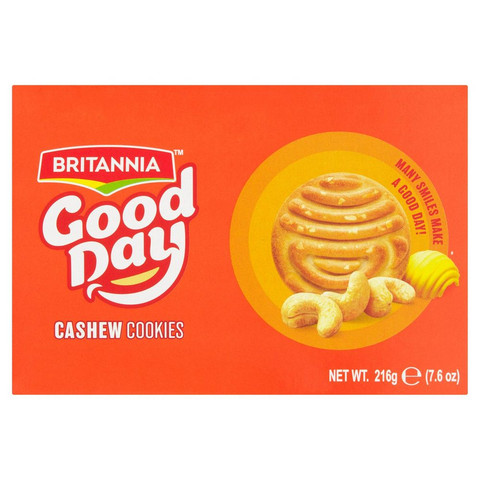 Britannia Good Day Cashew Cookies, 216g