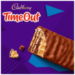 Cadbury Timeout Milk Chocolate Wafer Biscuit Bars Multipack, 5 x 18g, pack shot 2, available at teas.co.uk