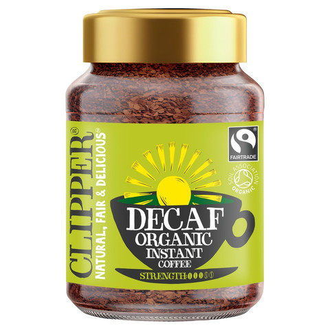 Clipper Fairtrade Organic Decaf Latin American Instant Coffee, 100g
