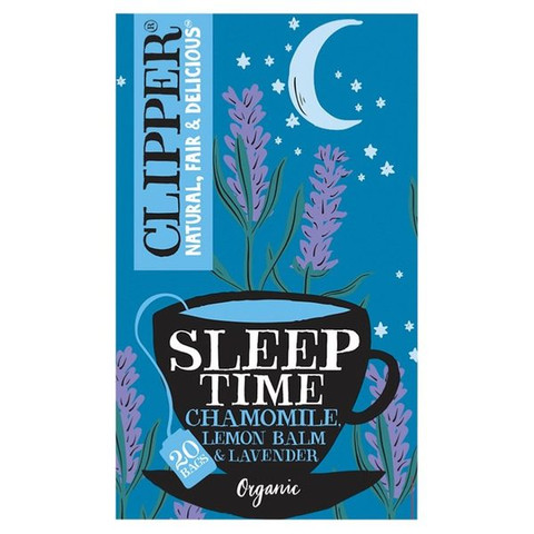 Clipper Organic Chamomile, Lemon & Lavender Sleep Time 20, 30g