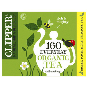 Clipper Organic Everyday, 160 Tea Bags 464g