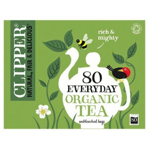 Clipper Organic Everyday, 80 Tea Bags 232g