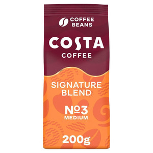 Costa Coffee Mocha Italia Signature Blend Coffee Beans, 200g