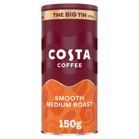 Costa Coffee Smooth Medium Roast instant, 150g