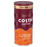 Costa Coffee Smooth Medium Roast instant, 150g, pack shot 2, available at teas.co.uk