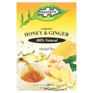 Dalgety Strong Honey & Ginger 18 Herbal, 72g