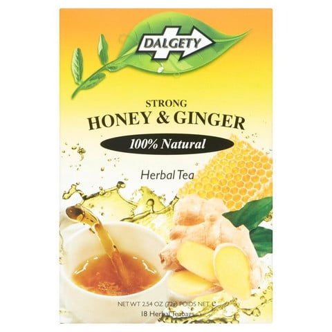 Dalgety Strong Honey & Ginger 18 Herbal, 72g