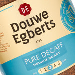 Douwe Egberts Pure Decaf Instant Coffee, 190g, pack shot 5, available at teas.co.uk