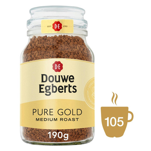 Douwe Egberts Pure Gold Instant Coffee, 190g