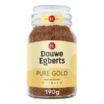 Douwe Egberts Pure Gold Instant Coffee, 190g, pack shot 3, available at teas.co.uk