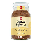 Douwe Egberts Pure Gold Medium Roast Instant Coffee, 400g, pack shot 2, available at teas.co.uk