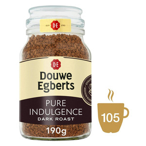 Douwe Egberts Pure Indulgence Instant Coffee, 190g