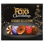 Fox's Biscuits Chocolatey Biscuit Selection, 355g, pack shot 2, available at teas.co.uk