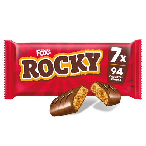 Fox's Biscuits Rocky Original Biscuit Bars Multipack, 7 Pack 133g