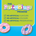 Fox's Party Rings Biscuits, 125g, pack shot 2, available at teas.co.uk
