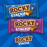 Fox's Rocky STACK'd Chocolate Cream Flavour Biscuit Bars Multipack, 5 x 25g, pack shot 4, available at teas.co.uk