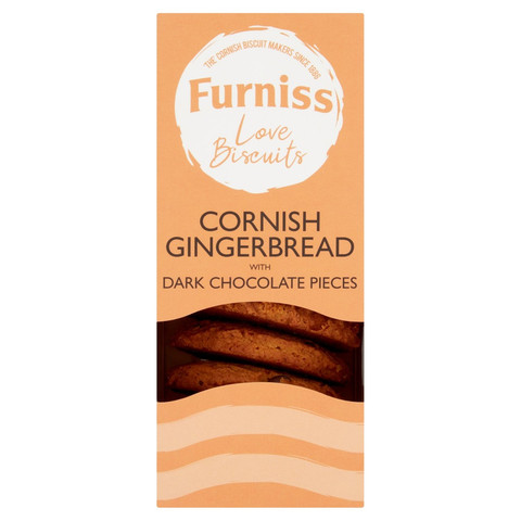 Furniss New Wave Cornish Gingerbread With Dark Chocolate Pieces, 200g