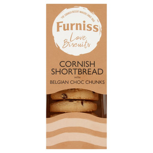 Furniss New Wave Cornish Shortbread With Belgian Choc Chunks, 200g