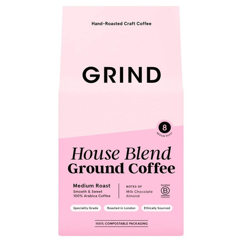 Grind House Blend Ground Coffee, 200 grams