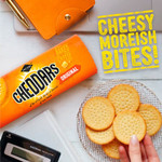 Jacob's Baked Cheddars Cheese Biscuits Twin Pack 2x150g, pack shot 4, available at teas.co.uk