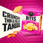 Jacob's Bites Mature Cheddar & Onion Crackers, 125g, pack shot 2, available at teas.co.uk