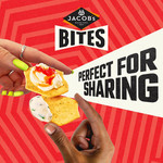 Jacob's Bites Sweet Chilli & Sour Cream Flavour Crackers, 125g, pack shot 3, available at teas.co.uk