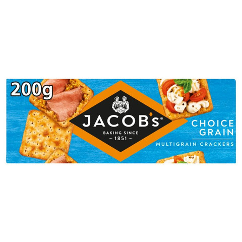 Jacob's Choice Grain Multigrain Crackers, 200g