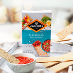 Jacob's Flatbread Salt & Pepper Crackers, 150g, pack shot 3, available at teas.co.uk